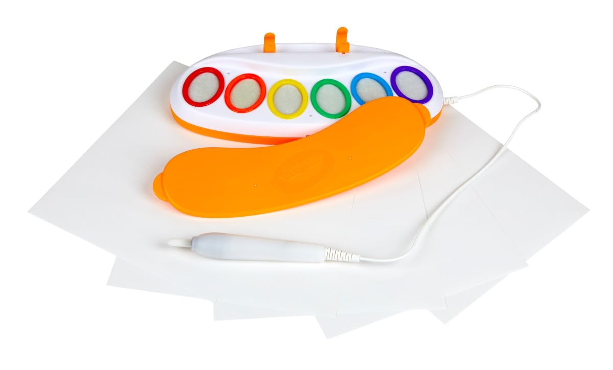 Crayola Color Wonder Magic Light Brush, Mess Free Painting Station for Kids, Gift for Kids, Learning Toddler Activity Toy, Ages 3+