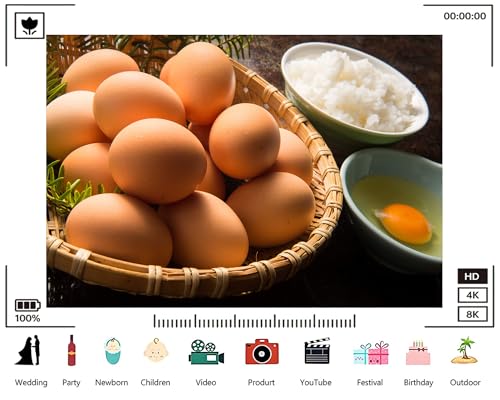 Trykid 15x10ft Brown Eggs and Rice Backdrop Fresh Ingredients Photography Baking Prep Scene Background Tapestry Kitchen Food Party Decoration Photo Studio Prop Fabric Backdrop - size: 15x10ft