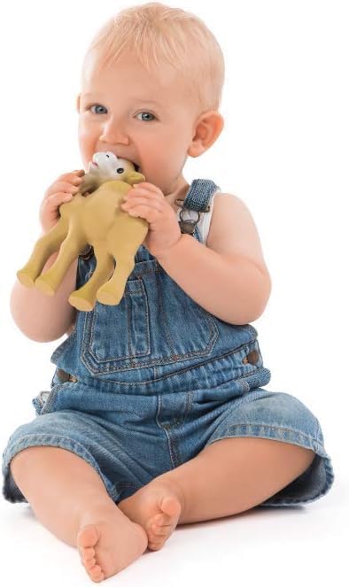 Sophie la girafe Al'Thir The Camel | Teether Friend to Sophie la girafe | Natural Rubber | Designed for Teething Babies | Awaken All 5 Senses | Easy to Clean