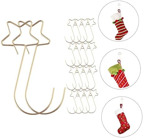 100pcs Christmas Ornament Hanger Hooks Bauble Hanging Hooks for Tree Decorations Easy to Install for Holiday and