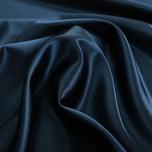 Satin Photography Background Silk, Glossy Fabric Cloth Backdrops for Goods, Crafts, Jewelry, Cosmetics, Food Photoshoot and Flat Lay (Blue, 3.3×2.5ft/100×75cm) - color: Blue, size: 100 × 75 cm
