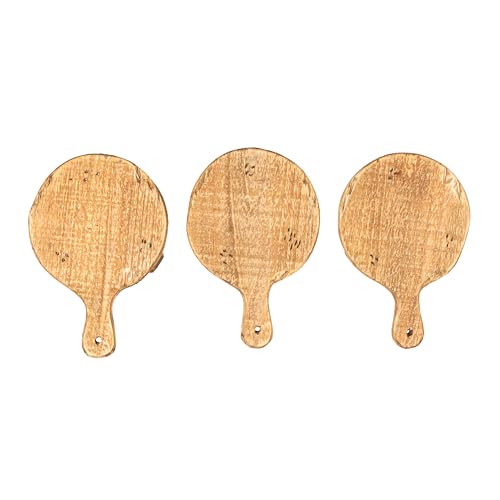 Creative Co-Op Fir Wood Pedestal - color: Natural, size: Round, style: Round