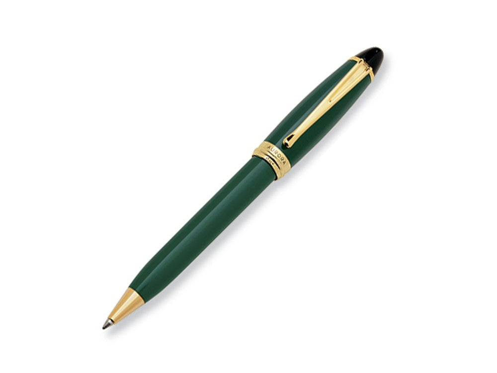 Aurora Ipsilon Resin Green Ballpoint Pen - AU-B31V