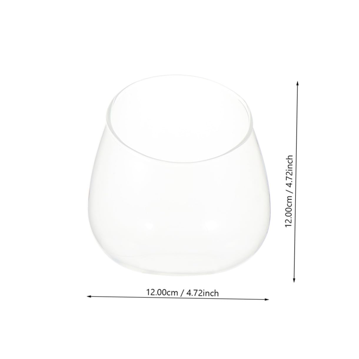 VINTORKY 3pcs Glass Terrarium Plant Display Bottle Succulent Vase for Home Decor Creative Eco-Friendly Micro Landscape Container for Plants and Decorative Accents