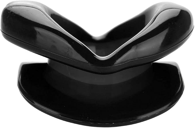 Face Slimmer Lip Trainer Silicone Face Lifting Lip Exerciser Mouth Muscle Tightener Tightening Anti Wrinkle Anti Aging Oral Exerciser Facial Slimmer Tool (Black)