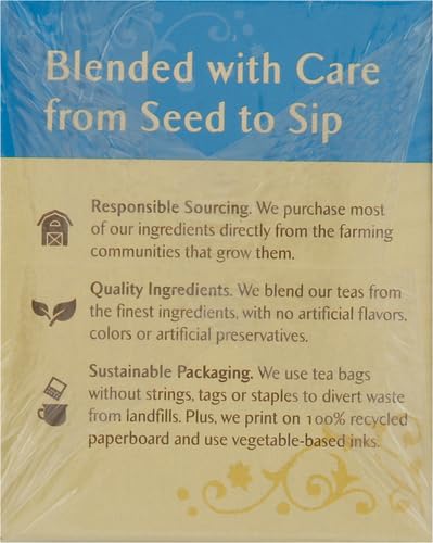 Celestial Seasonings Throat Cooler Herbal Tea, Caffeine Free, 16 Tea Bags Box (Pack of 2)