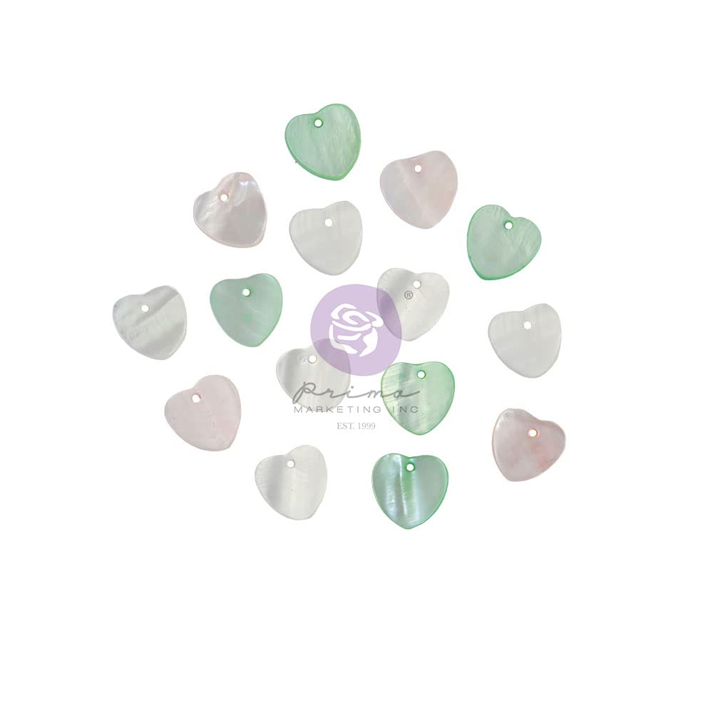 Magic Love Collection Pearl Hearts - 15 pcs