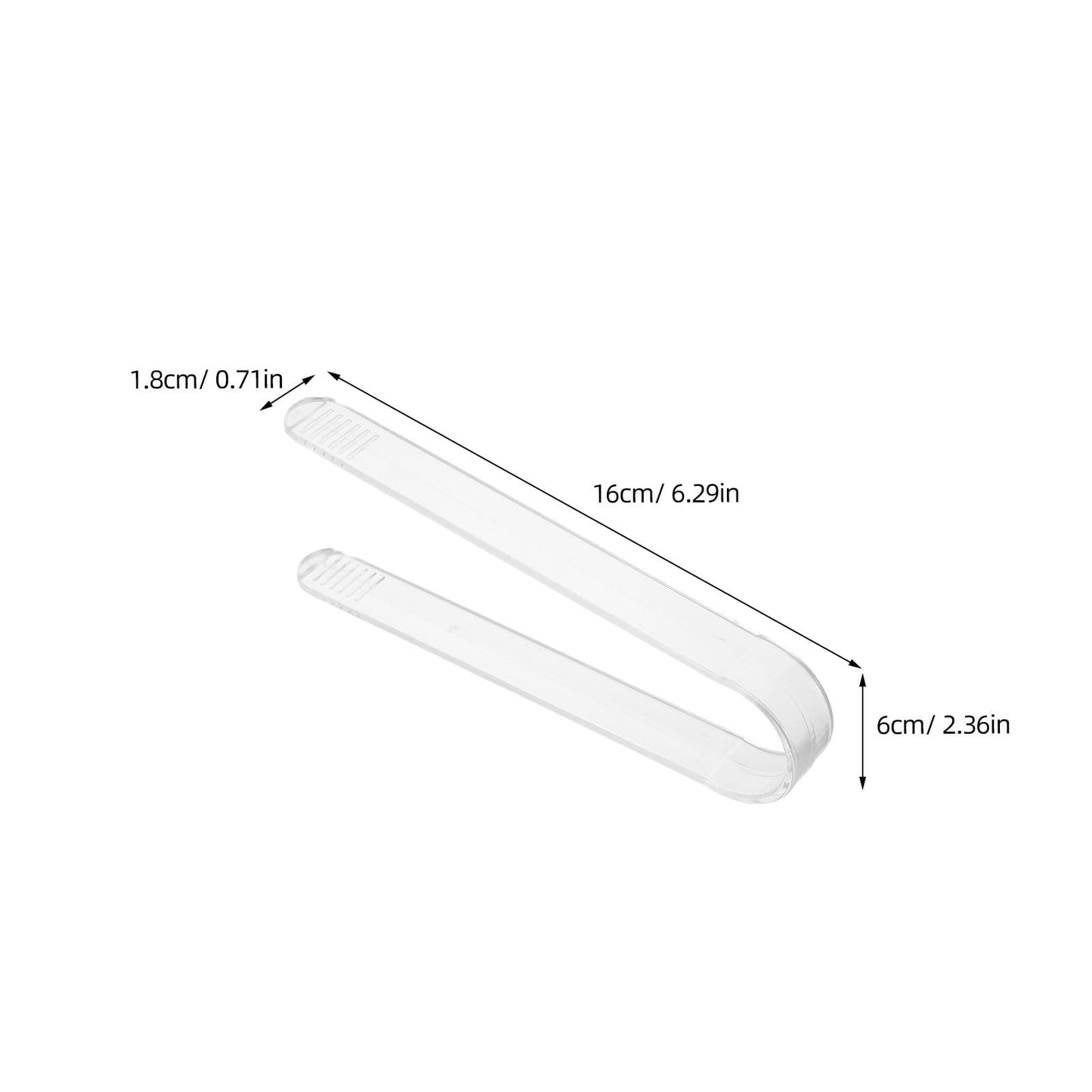 KICHOUSE 10PCS Cactus Tong Tweezers: Transplant Acrylic Transplanting Pliers - Gardening Planting Tool - Protect Hands from Thorn While Handling Cactus