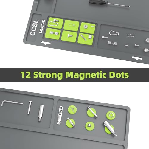 Gun Cleaning Mat 48"x16", Extra Large Magnectic Gun Mat for All Guns Anti-Slip Rubberized Workbench Mat for Pistol and Rifle - color: Gray