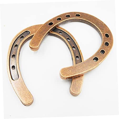 MAGICLULU 6pcs Horseshoe Hanging Decor Pendant Vintage Ornament for and Party Decorations Horseshoe Sculptures for Rustic Wedding and Favors