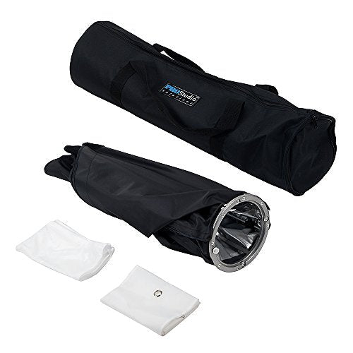 Fotodiox EZ-Pro Strip Softbox 9x36 (22x90cm) - Collapsible Strip Softbox with Quantum Qflash Speedring for Quantum, Trio Flash and Compatible - size: 9x36in (22x90cm), style: Quantum Qflash