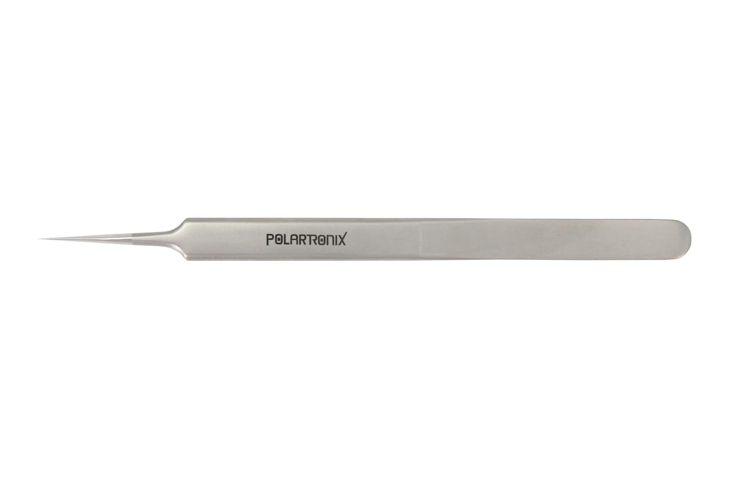 Ultra Fine Tip Tweezers Straight Tip Precision Titanium Alloy ESD Safe Micro Soldering Motherboard Work For iPhone iPad German, Silver Crafting, Watch repair ic holder 0.1mm
