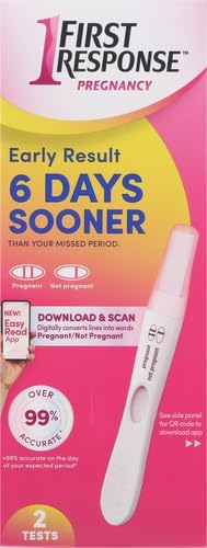 First Response Early Result Pregnancy Test, 2 Count (Packaging & Test Design May Vary) (Pack of 2)