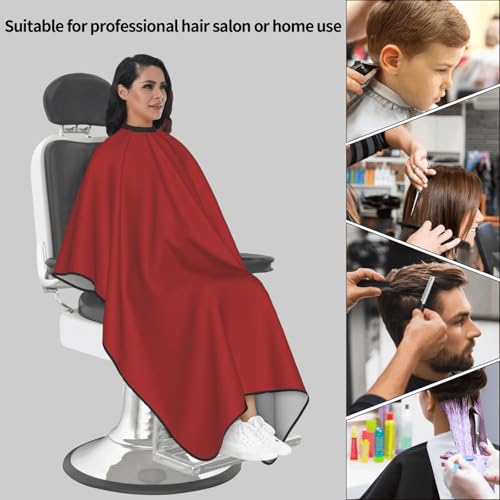 Custom Barber Cape Unisex Salon Hair Cutting Capes Add Your Image Logo Haircut Kit Personalized Stylist Tool - color: Brown