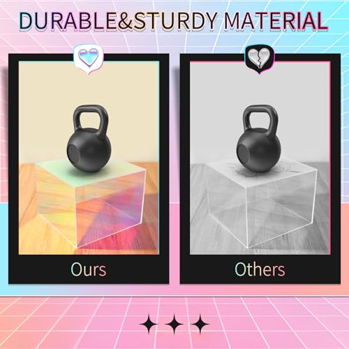 3Pcs Iridescent Risers Display Stands, Stackable Acrylic Cubes Display Box, Nesting Rainbow Showcase for Collectibles Figures Jewelry Perfume Handbag Dessert Party, Neon Food Buffet Riser - color: Iridescent-3pcs
