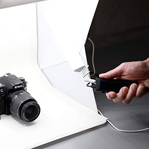 Foldio2 Plus + Extra Lights (15inch Lightbox for Product Photography with Extra Lights / 15" x 15" / Portable Studio, Dimmable LED Chips, CRI 97+, Background Sheet Included) - size: Foldio2 Plus + Extra Lights