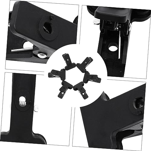 jojofuny 6pcs Heavy Duty Photography Background Clips Clamps for Backdrops Reflectors Canvas and Artworks Maximum Opening for Secure Fixing