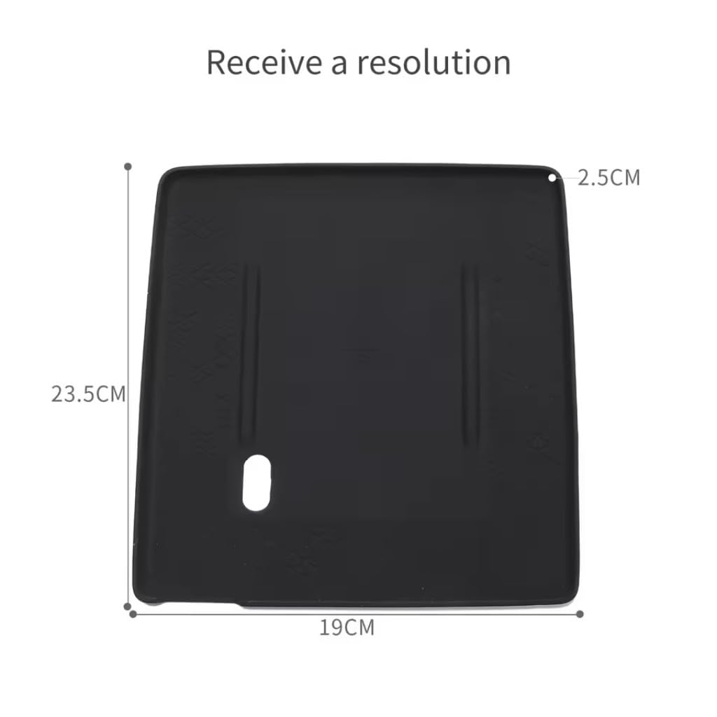 Compatible with Honda Accord 2023-2025 2026 Silicone Central Control Wireless Charging Protective Pad Anti-slip Waterproof Non-Slip Protective Dustproof Mat For 11th Gen Accord 2023 2024 2025 2026
