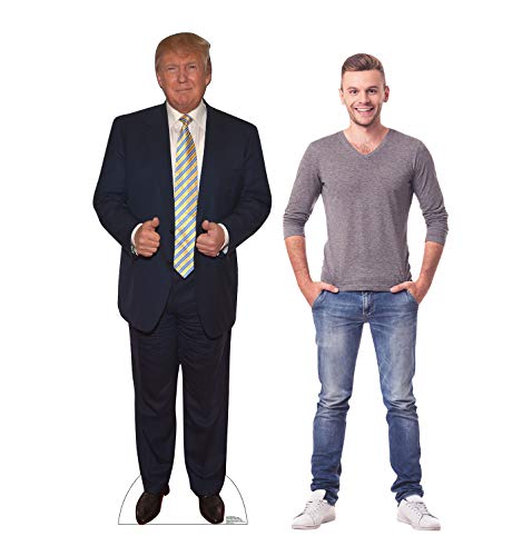 Cardboard People Donald Trump Life Size Cardboard Cutout Standup - color: Donald Trump