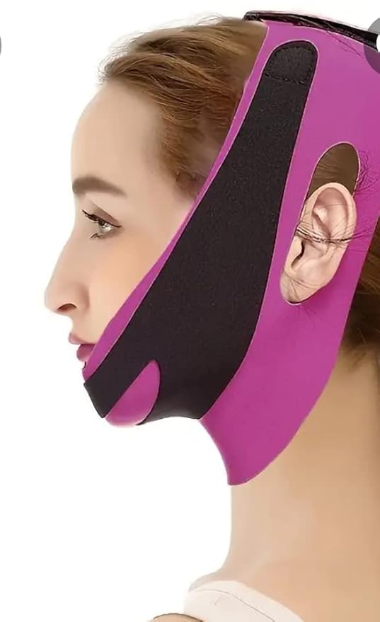 YHOME Lift and shape up your face instantly with V-line Cheek Chin Neck Shaping mask/Belt made up of best breathable & comfortable material: Lyrca