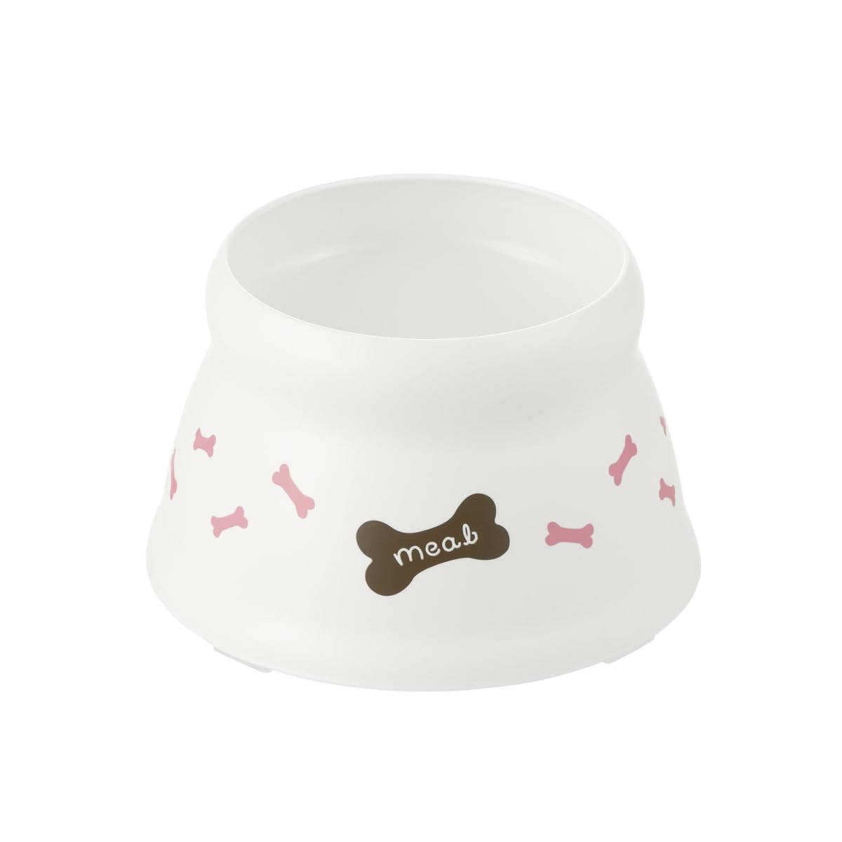 Richell - Raised Dog Bowl Small, Bone (RCL50010)