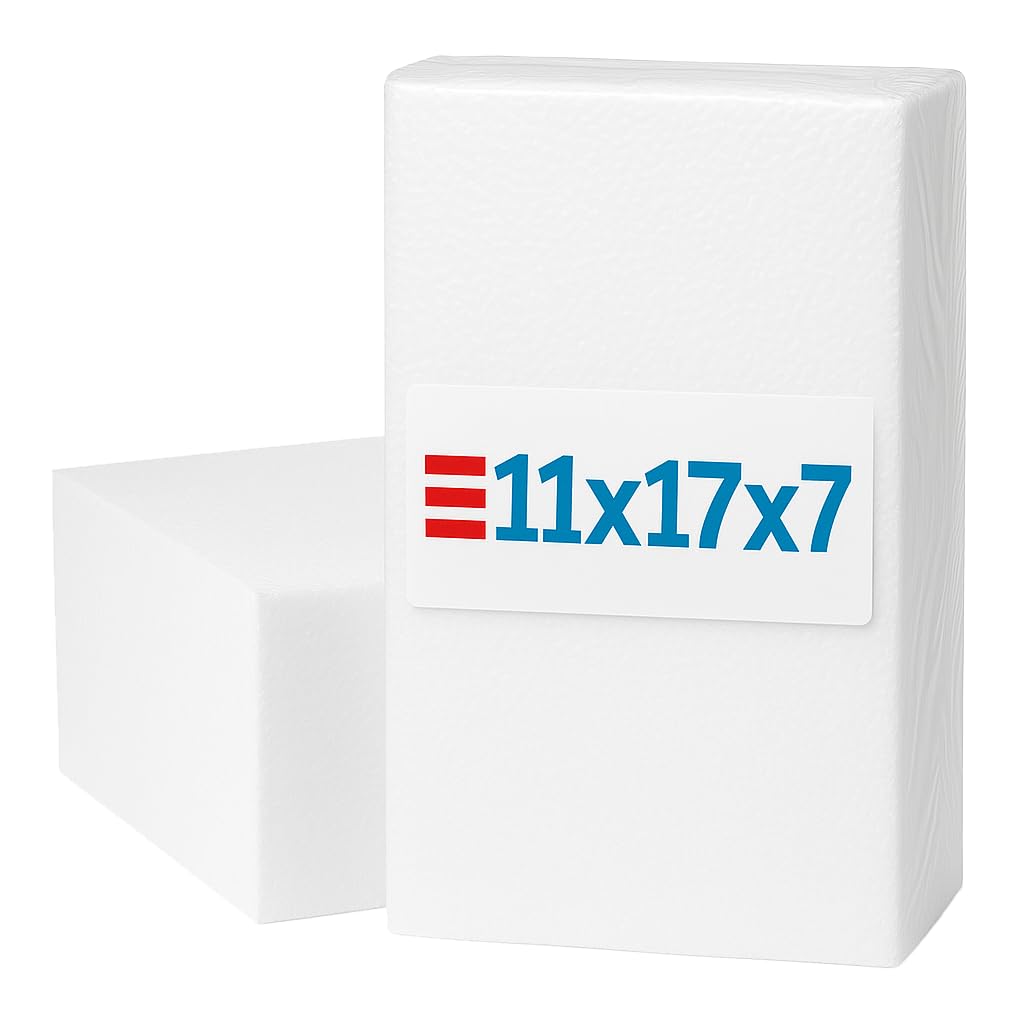 Silverlake 11x17x7 Craft Foam for Styrofoam Block Projects