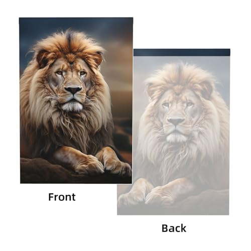 Creative Animals Lion Backdrop Background for Photography 5x7ft Photobooth Professional Photo Backdrop Curtains Video Photography Studio Photo Backgrounds Banner Booth Background Screen Parties - color: Creative Animals Lion