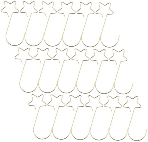 LIFKOME Christmas Ornament Hangers Xmas Tree Baubles Hanging Hooks 100pcs Set Strong No Damage to Furniture Perfect for Parties Decorations