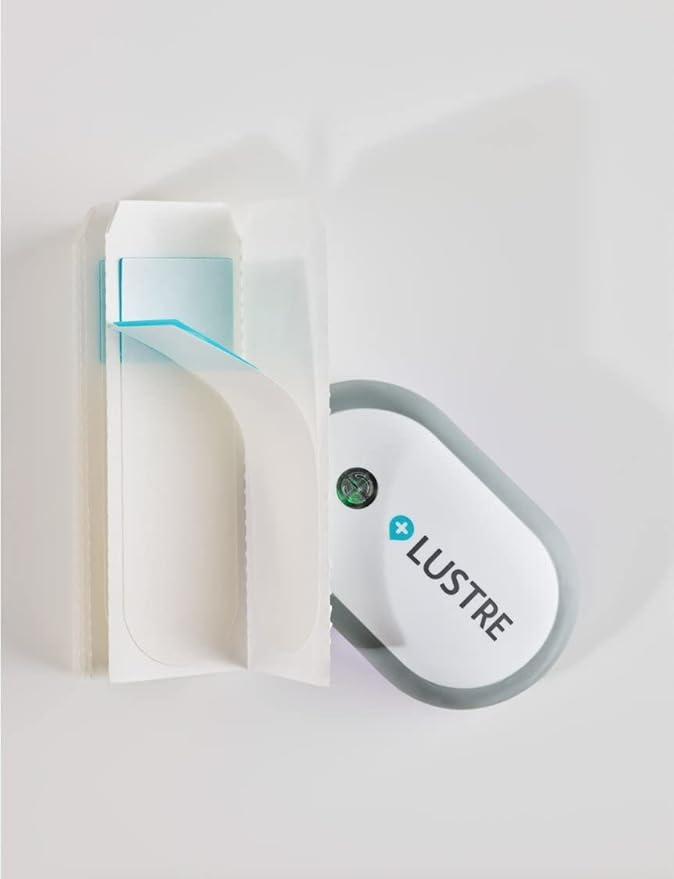 LUSTRESTRIPS - 30 Adhesive & Pressure Sensitive Strips for use with LUSTRE ClearSkin Devices | Skin Therapy | Hypoallergenic, Easy to Apply