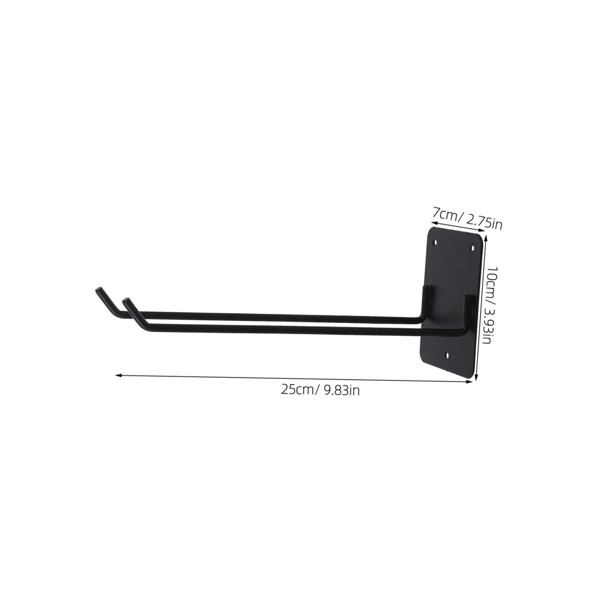 Wall Mount Garden Tool Organizer Heavy Duty Broom Holder for Rakes Shovels and Mops Space