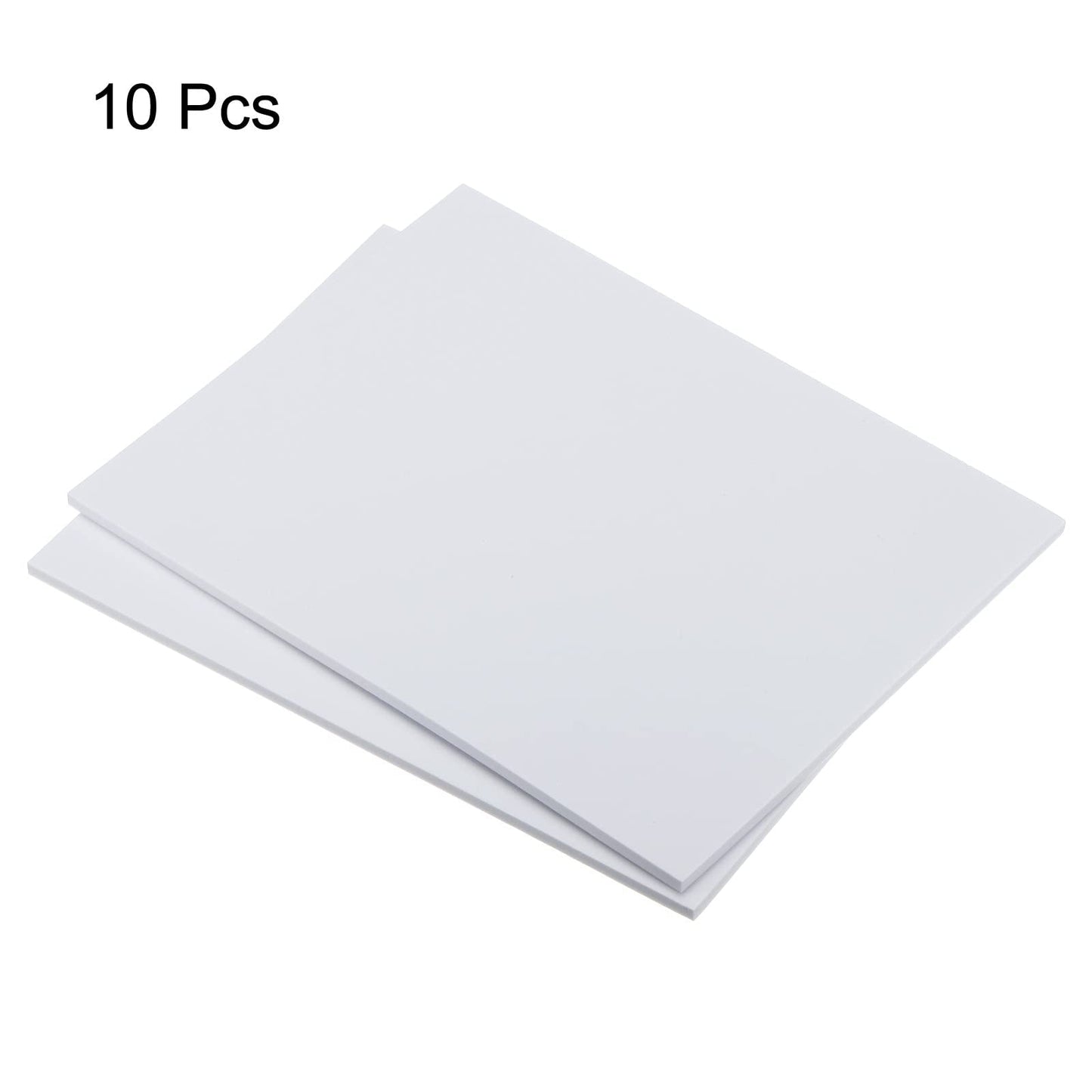 uxcell EVA Foam Sheets White 12 Inch x 9 Inch 6mm Thickness for Crafts DIY Pack of 10