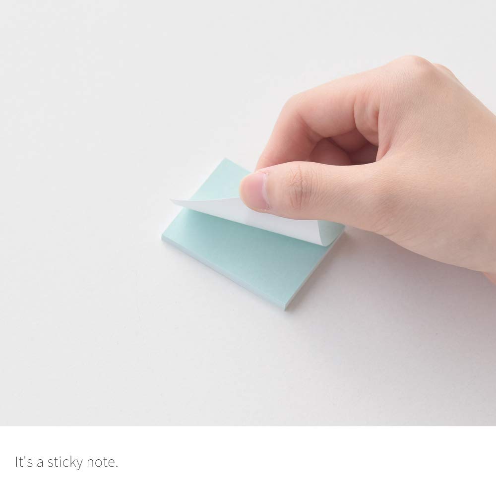 Monolike Color Palette Sticky Solid 301 B Set 4p - Self-Adhesive Memo Pad 30 Sheets