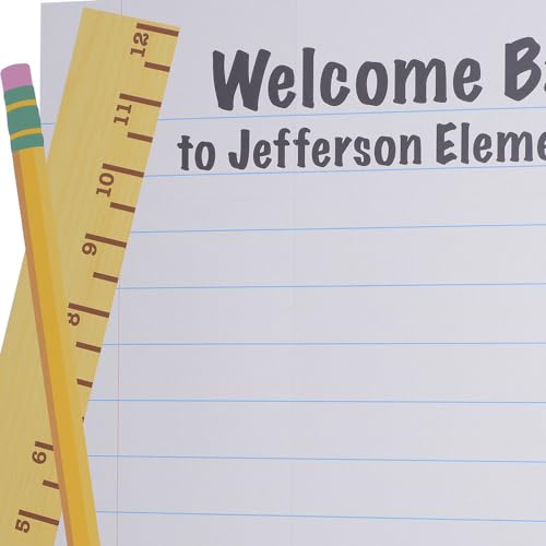 Anderson's Giant Custom Notebook Paper Backdrop Kit, Décor, Photo Ops, School Events, 24SAZ67-M