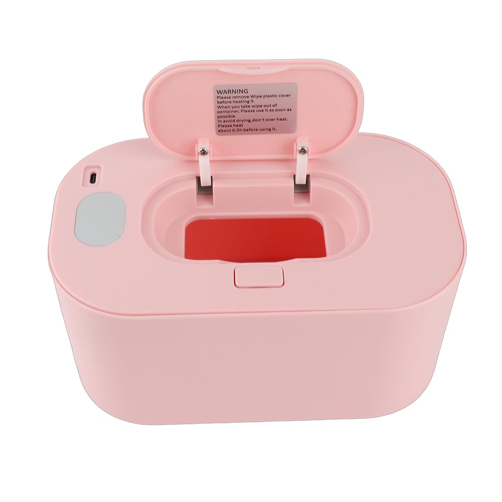 Joyzan Baby Wipe Warmer with Temperature Control, Babies Wet Wipes Dispenser Large Capacity Evenly Overall Heated Gentle Comfort Leak Proof Diaper Changes Switch Smart Precise Portable Newborn Gifts
