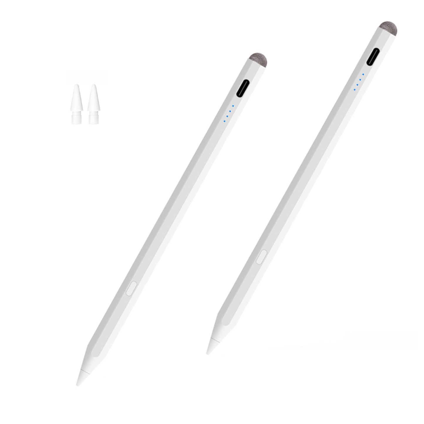 Stylus Pen for iPad Pencil 11th A16/10th/9th Gen,2Pack iPad Pencil Pro Fast Charing,Active iPadPen for 2018-2025 iPad11 A16/10/9/8/7/6,iPadPro 13"/11"/12.9"/M4,iPadAir 6/5/4/3/M2,iPadMini 5/6/7 Gen