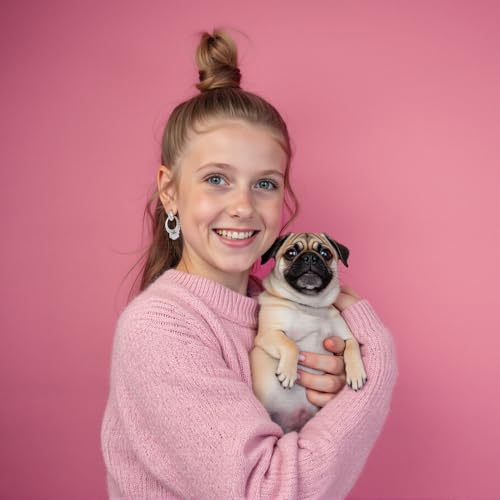 Kate Seamless Paper Backdrop for Photography Solid Pink Backdrop Paper (53''x16.4' Baby Pink) - color: Baby Pink, size: 53''x16.4'