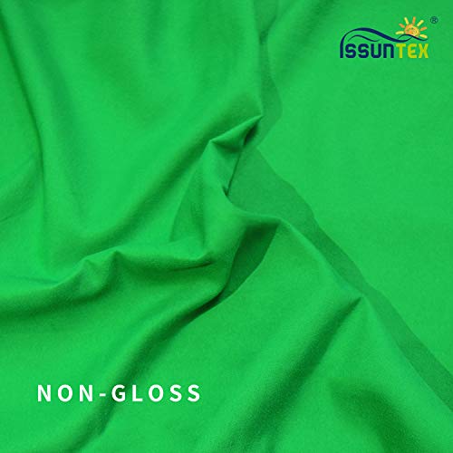 ISSUNTEX 10X10 ft/3X3 Meters Background Photo Backdrop, Photo Studio, Collapsible High Density Screen for Video Photography and Television-Green - color: Green, size: 10X10 ft