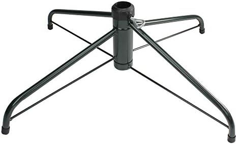 Green Metal Folding Christmas Tree Stand for 10' - 11.5' Artificial Trees