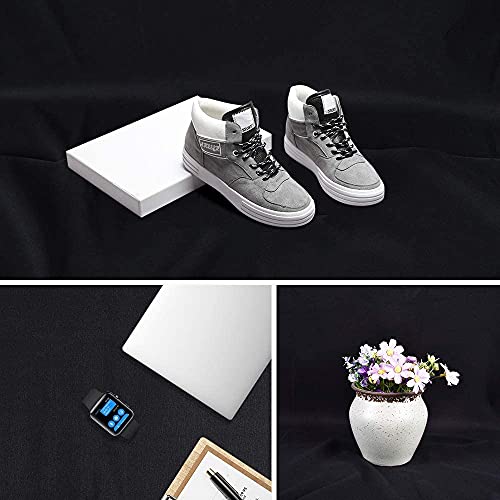 UTEBIT 5x6.5ft Black Backdrop Curtain - Chroma Key Background for Photography & Professional Photo Backdrop for Photo Video Studio, Live Streaming, Low Temperature Ironing to Remove Wrinkles - size: 5x6.5ft
