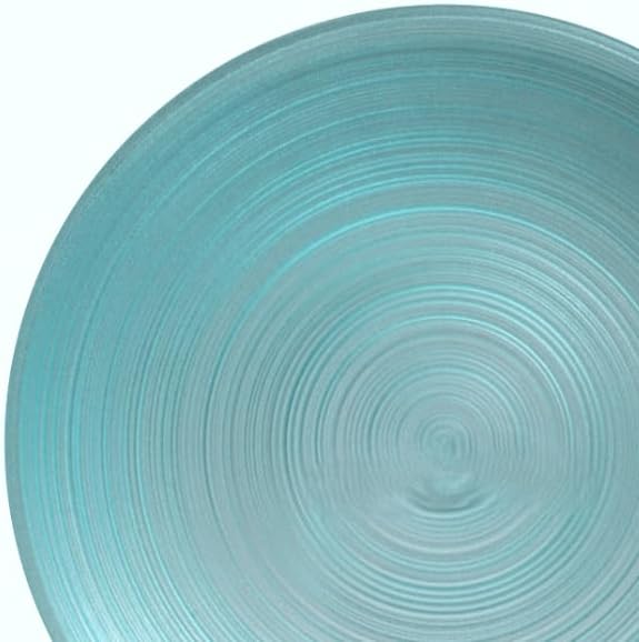 " OCCASIONS " 240 Plates Pack,(120 Guests) Premium Wedding Party Disposable Plastic Plates Set -120 x 10'' Dinner + 120 x 7'' Salad/Dessert (Belize, Aqua)