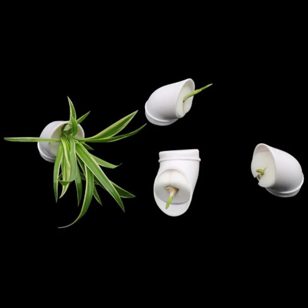 IWOWHERO Reusable Hydroponic Plant Cups with Sponges for Vertical Hydroponics Tower System Soilless Garden Containers for Growing Vegetables and Orchids 12-Pack 2.83X1.49X1.49In