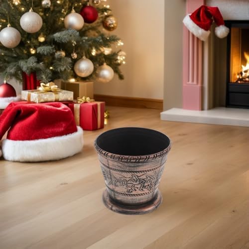 Plastic Christmas Tree Base Stand with Charming Patterns for Holiday