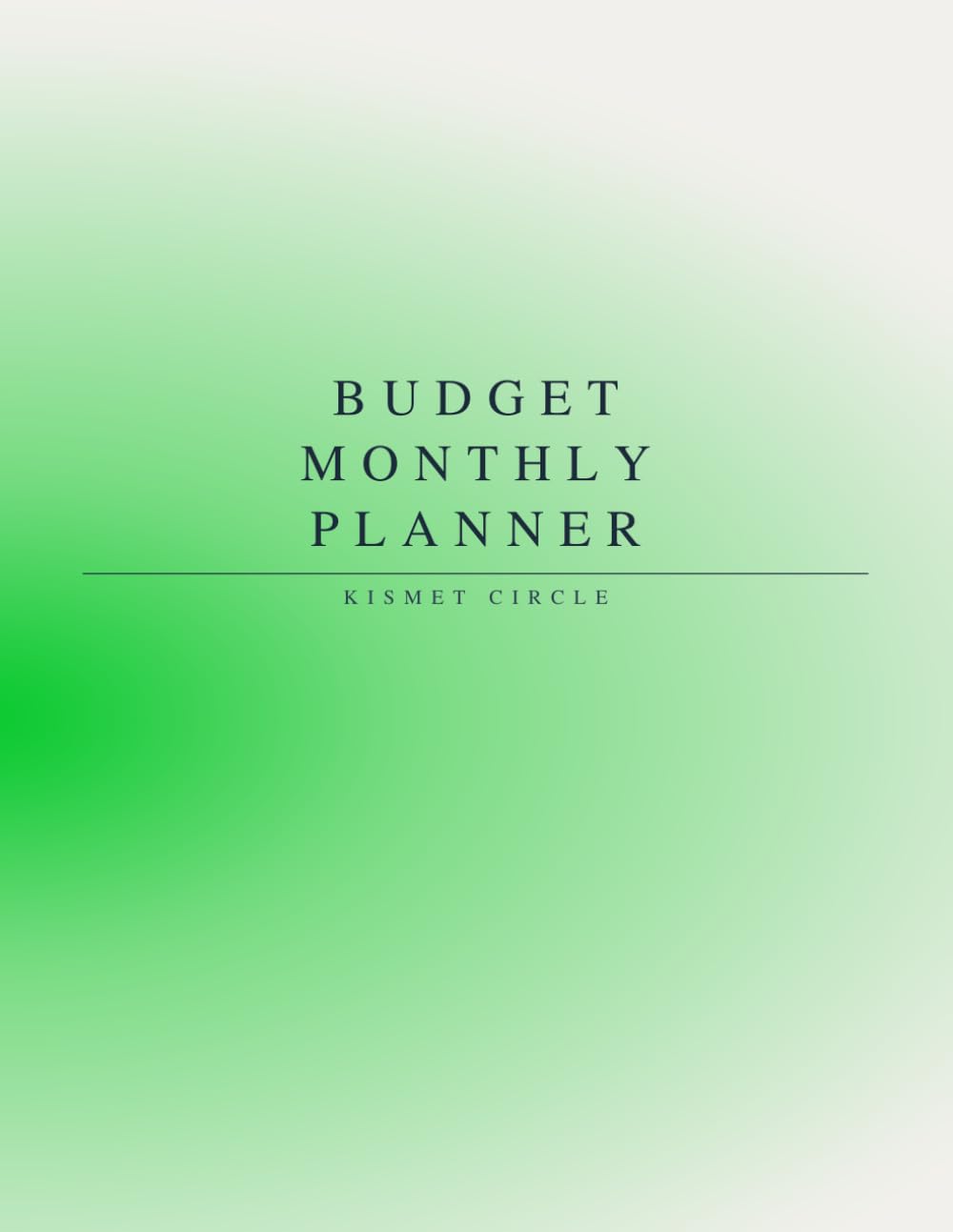 Kismet Circle Monthly Budget Planner: The Perfect Gift for Seniors, Gig Workers & Entrepreneurs — Undated 12 Months, 10 Tracking Sheets Per Month | ... Mileage Log & More | Large Print 8.5 x 11