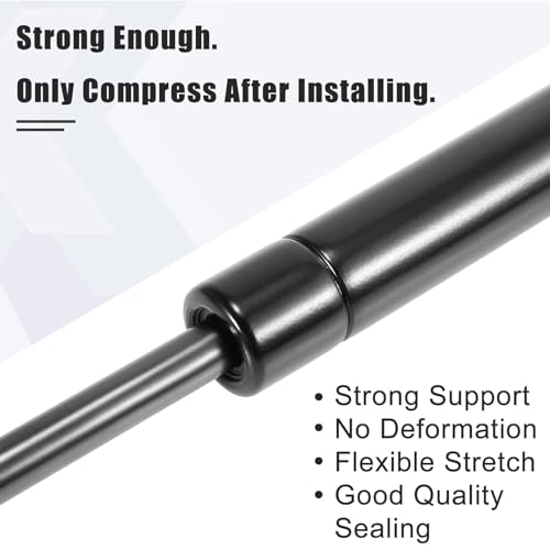 2 Pcs Car Bonnet Gas Struts for Jeep Cherokee KJ 2001-2007, Front Bonnet Hood Lift Bonnet Gas Spring Shock Dampers Struts Support Prop Rods Replacement Accessories