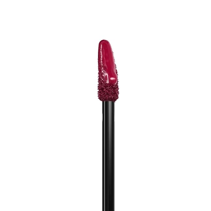 MAYBELLINE Super Stay Vinyl Ink Longwear No-Budge Liquid Lipcolor Makeup Bundle with Mauve Nude 0.14 fl oz and Berry Burgundy 0.14 fl oz Lipsticks