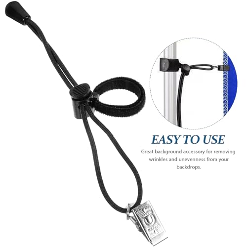 POPETPOP 8pcs Photography Backdrop Cloth Clips Background Clamp Holders Heavy-Duty Spring Clamps for Photo Studio and Lighting Equipment
