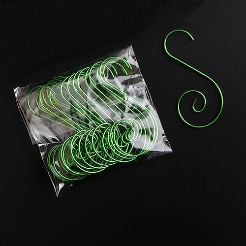 TITA-DONG 80PCS Christmas Ornaments Hooks,Premium S Ornament Hangers for Xmas Tree Decoration,Hangers Christmas Tree Hanger for Christmas Tree Decorations(#3)