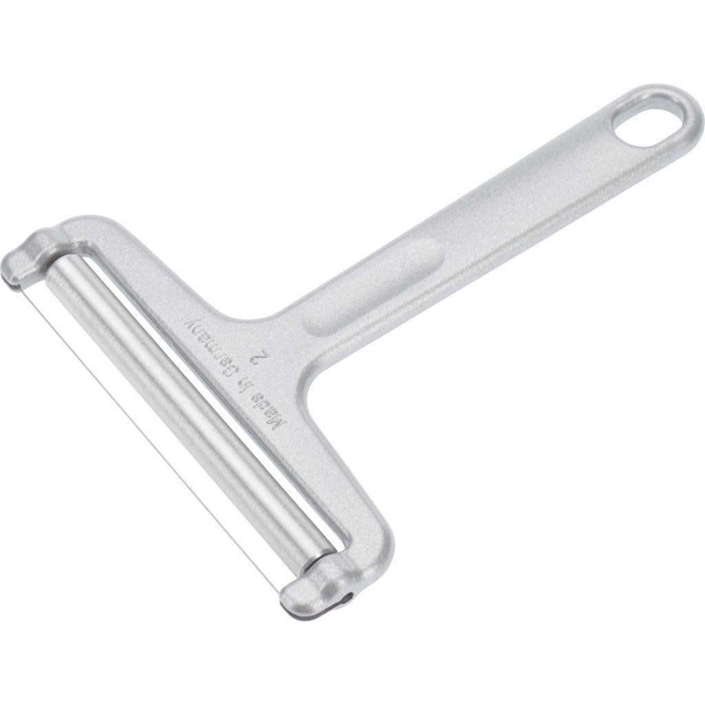 Westmark Wire Cheese Slicer – Stainless Steel Cheese Cutter with Adjustable Angle-Controlled Thickness, German Multipurpose Cheese Slicer for Gouda, Emmental, Edam