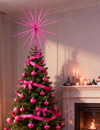 Christmas Tree Topper - 3D Burst Tree Topper Decoration