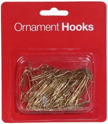 100 Pack Christmas Tree Ornament Hooks